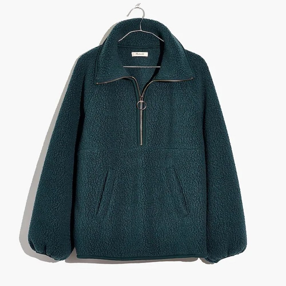 Madewell Polartec Fleece Half-Zip Jacket
